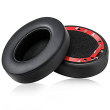 Load image into Gallery viewer, SoloWIT Replacement Ear Pads Cushions for Beats Studio 2 &amp; Studio 3 Wired &amp; Wireless Headphones, Earpads with Soft Protein Leather, Noise Isolation Memory Foam - Black
