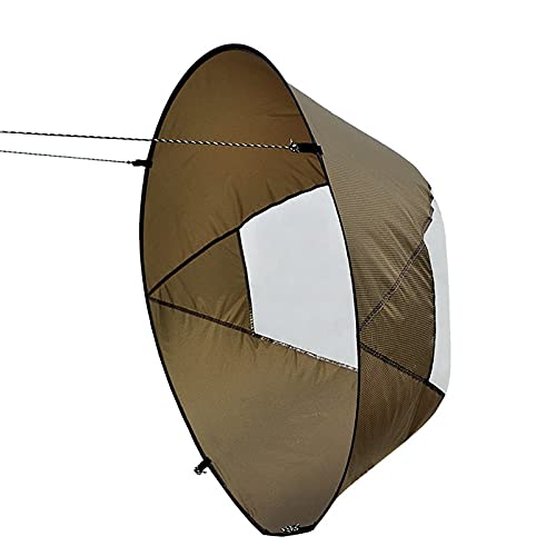Mona43Henry Kayak Wind Sail Foldable Kayak Boat Wind Sail 46 Inches Kayak Canoe Accessories for Kayaks Canoes and Inflatable Boats, Easy Setup & Deploys Quickly Astonishing