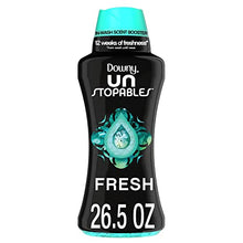 Load image into Gallery viewer, Downy Unstopables Laundry Scent Booster Beads for Washer, Fresh, 26.5 Ounce
