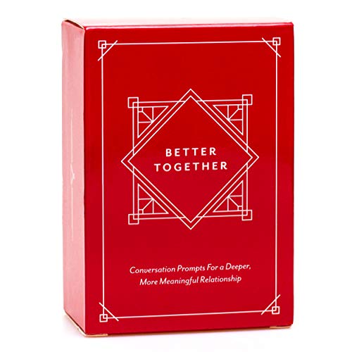 Better Together Couples Card Game — Perfect Game for Married Adults or New Couples — Great Card Game for a Date Night — Couples Game That can Strengthen a Relationship — 100-Card Deck