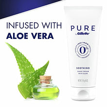 Load image into Gallery viewer, Gillette ProGlide Mens Razors 8 Razor Blade Refills Plus Gillette PURE Mens Soothing Shaving Cream with Aloe, 6 oz
