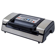 Load image into Gallery viewer, NESCO VS-12, Deluxe Vacuum Sealer with Bag Starter Kit and Viewing Lid, Compact Design, Silver
