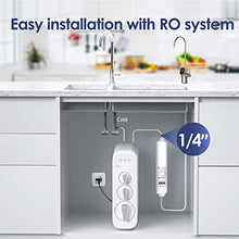 Load image into Gallery viewer, Waterdrop Remineralization Inline Water Filter, 1/4” Quick Connect Post Filter for RO Reverse Osmosis Filter System, Restore Essential Minerals
