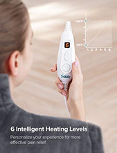 Load image into Gallery viewer, Large Heating Pad for Neck and Shoulders Pain Relief, Sable Heating Wrap for Neck with Auto Shut Off - 6 Temperature Settings
