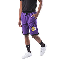 Load image into Gallery viewer, Ultra Game NBA Los Angeles Lakers - Lebron James Mens Active Mesh Basketball Short, Team Color, Large
