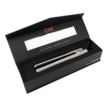 Load image into Gallery viewer, CHI The Sparkler 1" Lava Ceramic Hairstyling Iron Special Edition, Hair Straightener, Silver
