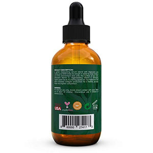 Hyaluronic Acid Serum for Face & Eyes (2 oz) with Vitamin C, E & Green Tea for Anti-Aging, Moisturizing, Antioxidant & Wrinkle Treatment. Best Hydrating Pure Facial Serum by Simplified Skin
