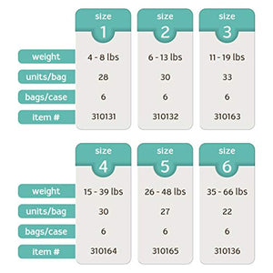 Bambo Nature Baby Diapers Classic, Size 1 (4-9 lbs), 28 Count