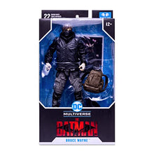 Load image into Gallery viewer, McFarlane DC Batman Movie Bruce Wayne 7" Action Figure with Accessories Multicolor
