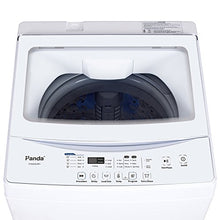 Load image into Gallery viewer, Panda Compact Washer 1.60cu.ft, High-End Fully Automatic Portable Washing Machine, white
