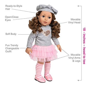 Adora 18-inch Doll Amazing Girls Jacqueline (Amazon Exclusive)