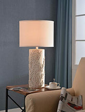 Load image into Gallery viewer, Kenroy Home 32267AWH Reef Table Lamp, Large 30 inch, White
