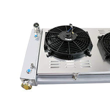 Load image into Gallery viewer, ALLOYWORKS 2 Row All Aluminum Radiator+Fan Shroud For 1967-1972 Chevy C/K/P Pickup Truck 10 20 30 (NEW)
