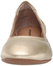 Load image into Gallery viewer, Amazon Essentials Women's Belice Ballet Flat, Gold, 6.5 B US
