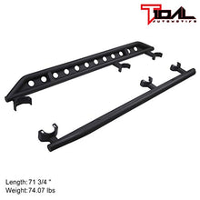 Load image into Gallery viewer, Tidal Tubular Side Armor Rock Sliders Fit for 07-18 Jeep Wrangler JK 4 Door
