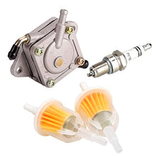 Load image into Gallery viewer, 10L0L Golf Cart Fuel Pump Impulse Kit for Club Car DS Precedent 1984-up Gas with 290FE 350FE Kawasaki Engine, Replace OEM 1014523 1014524
