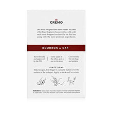 Load image into Gallery viewer, Cremo Bourbon &amp; Oak Travel Friendly Solid Cologne, A Sophisticated Blend of Distiller’s Spice, Fine Bourbon and White Oak.45 Oz
