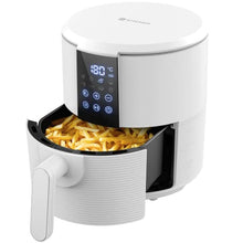 Load image into Gallery viewer, Kitcher3.5Qt Air Fryer LED Touch Digital Screen Hot Air Fryers Oven Oilless Cooker with Temperature Control 60 Minutes Timer Non-stick Fry Basket 50 Recipes Auto Shut Off Feature (White)
