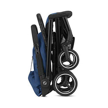Load image into Gallery viewer, CYBEX Beezy Stroller, Lightweight Baby Stroller, Compact Fold, Compatible with All CYBEX Infant Seats, Stands for Storage, Easy to Carry, Multiple Recline Positions, Travel Stroller, Navy Blue
