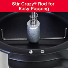 Load image into Gallery viewer, West Bend Hot Oil Theater Style Popcorn Popper Machine with Nonstick Kettle Includes Measuring Tool and Serving Scoop, 4-Ounce, Red
