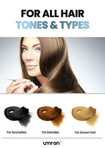 UMRAN Keratin Hair Mask - Moistorize and smoothen hair - Intensive Treatment for Dry Damaged Hair with Biotin,Retinol and Shea Butter - Hair Care Products for Women & Men