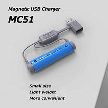Load image into Gallery viewer, ErYao Magnetic USB Li-ion Battery Charger with Charging/Discharging Power Bank Function Max Current 1000mA, Charger Discharger Standard Discharger for Lithium Battery (Gray)
