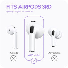 Load image into Gallery viewer, Gcioii 3 Pairs AirPods 3 Ear Hooks Covers [Added Storage Pouch] Anti Slip Wings Ear Covers, Grip Tips Accessories Compatible with Apple AirPods 3rd Generation (White, Medium)
