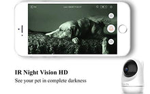 Load image into Gallery viewer, GevTa Pet Camera，FHD Dog Camera WiFi Pet Monitor Indoor Cat Camera Night Vision 2 Way Audio and Motion Detection
