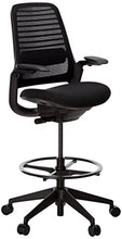 Load image into Gallery viewer, Steelcase Series 1 Office stool, Licorice -

