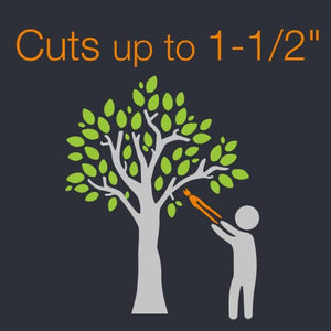 Fiskars Gardening Tools: Bypass Lopper, Sharp Precision-ground Steel Blade, 28” Tree Trimmer (391461-1003)