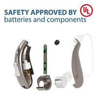 Load image into Gallery viewer, Britzgo 702 Hearing Amplifier For Adults To Aid In Hearing Recreation. BTE. Noise Cancelling Personal Sound Amplifier (PSAP). Good For Right Or Left Ears

