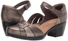 Load image into Gallery viewer, Clarks womens Emily Daisy Pump, Metallic Synthetic Combi, 9 US
