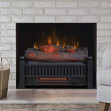 Load image into Gallery viewer, Duraflame Juniper 20" Infrared Electric Log Set with Crackling Sound - Black, DFI041ARU-2
