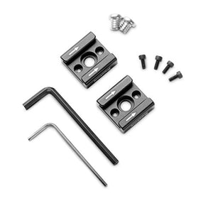 SmallRig Cold Shoe Mount Adapter (2pcs Pack) with 1/4"-20 Thread for Camera Cage Flash LED Moniter - 2060