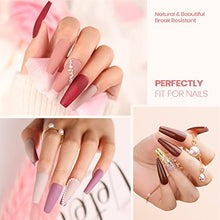 Load image into Gallery viewer, Beetles Nail Tips and Glue Gel Nail Kit, 2 In 1 Nail Gel and Base Gel with 500Pcs Coffin Nails and Innovative UV LED Lamp Easy DIY Nail Art Fast Nail Extension Set Acrylic Nail Kit
