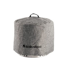 Load image into Gallery viewer, Solo Stove Bonfire Shelter Protective Fire Pit Cover for Round Fire Pits Waterproof Cover Great Fire Pit Accessories for Camping and Outdoors, Grey

