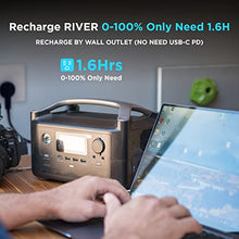 Load image into Gallery viewer, EF ECOFLOW RIVER 288Wh Portable Power Station,3 x 600W(Peak 1200W) AC Outlets &amp; LED Flashlight, Fast Charging Silent Solar Generator (Solar Panel Optional) for Emergencies Home Outdoor Camping RV
