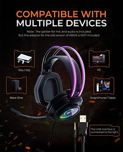 havit RGB Gaming Headset and Mechanical Keyboard