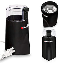 Load image into Gallery viewer, Mueller HyperGrind Precision Electric Spice/Coffee Grinder Mill with Large Grinding Capacity and HD Motor also for Spices, Herbs, Nuts, Grains, Black
