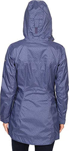 Columbia Women's Splash A Little Rain Jacket, X-Small, Nocturnal Print