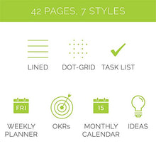 Load image into Gallery viewer, Rocketbook Fusion Smart Reusable Notebook - Calendar, To-Do Lists, and Note Template Pages with 1 Pilot Frixion Pen &amp; 1 Microfiber Cloth Included - Infinity Black Cover, Letter Size (8.5&quot; x 11&quot;)
