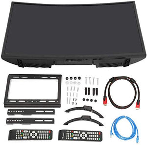 Smart TV, 43inch Ultra HD Smart LED TV HDR - Fire TV Edition - 3000R Curvature Large Curved Screen Network Version 110V(us)