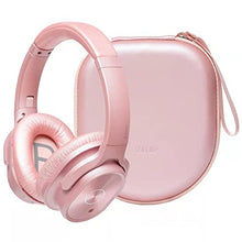 Load image into Gallery viewer, ZIHNIC Active Noise Cancelling Headphones, 40H Playtime Wireless Bluetooth Headset with Deep Bass Hi-Fi Stereo Sound,Comfortable Earpads for Travel/Home/Office (Rose Gold)
