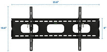Load image into Gallery viewer, Mount-It! Low-Profile Tilting TV Mount | Flush Mount TV Bracket Wide | Ultra-Thin TV Mount with Tilt for 42-70 in. Screen TVs | VESA Compatibility up to 850x450 | 220 lbs. Capacity
