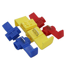 Load image into Gallery viewer, CESFONJER Scotch Lock Wire Connectors Set | Crimp Insulated Electrical Terminals | Quick Splice Connectors | Splice Connectors Electrical | Red 20 Pcs Blue 20 Pcs Yellow 15 Pcs
