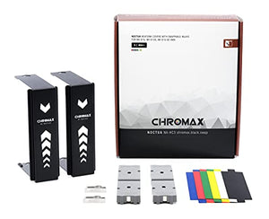 Noctua NH-D15S chromax.Black CPU Cooler with NA-HC3 chromax.Black.swap heatsink Covers