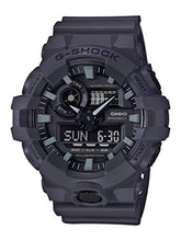 Load image into Gallery viewer, Casio Men's XL Series G-Shock Quartz 200M WR Shock Resistant Resin Color: Matte Grey (Model GA-700UC-8ACR)
