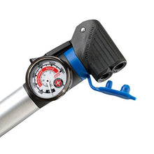 Load image into Gallery viewer, Schwinn Air Sport Bike Frame Pump with Gauge Fits Schrader and Presta Valve Types Silver
