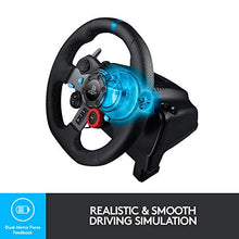 Load image into Gallery viewer, Logitech G Dual-Motor Feedback Driving Force G29 Gaming Racing Wheel with Responsive Pedals for PlayStation 5, PlayStation 4 and PlayStation 3 - Black
