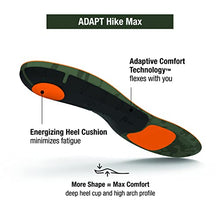 Load image into Gallery viewer, Superfeet Adapt Hike Max - Flexible Arch Support Insoles for Hiking Boots or Shoes - 2.5-4 Men / 4.5-6 Women
